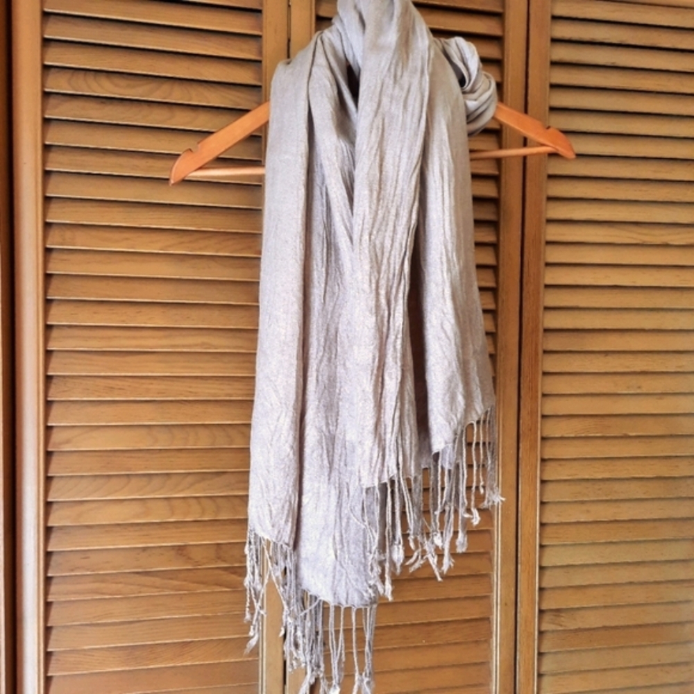 Beige Scarf - Picture 2 of 3
